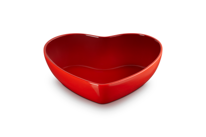 Stoneware Heart Serving Bowl
