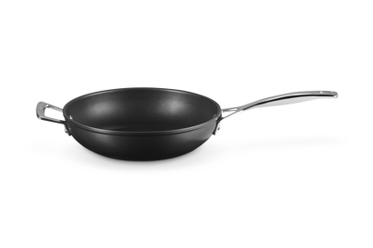 Toughened Non-Stick Deep Frying Pan with Helper Handle