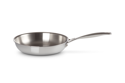 Signature Stainless Steel Uncoated Frying Pan