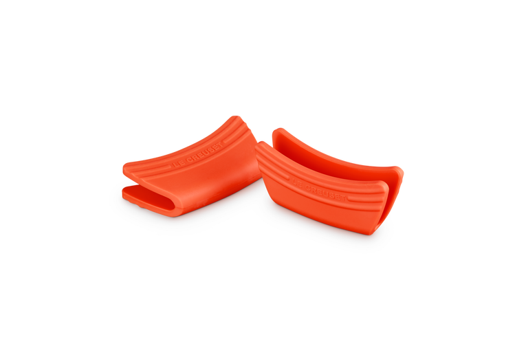 LE CREUSET Silicone Handle Grips (NIB) RED/ CHERRY