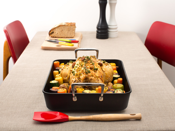 Chicken with Fruit and Nut Stuffing