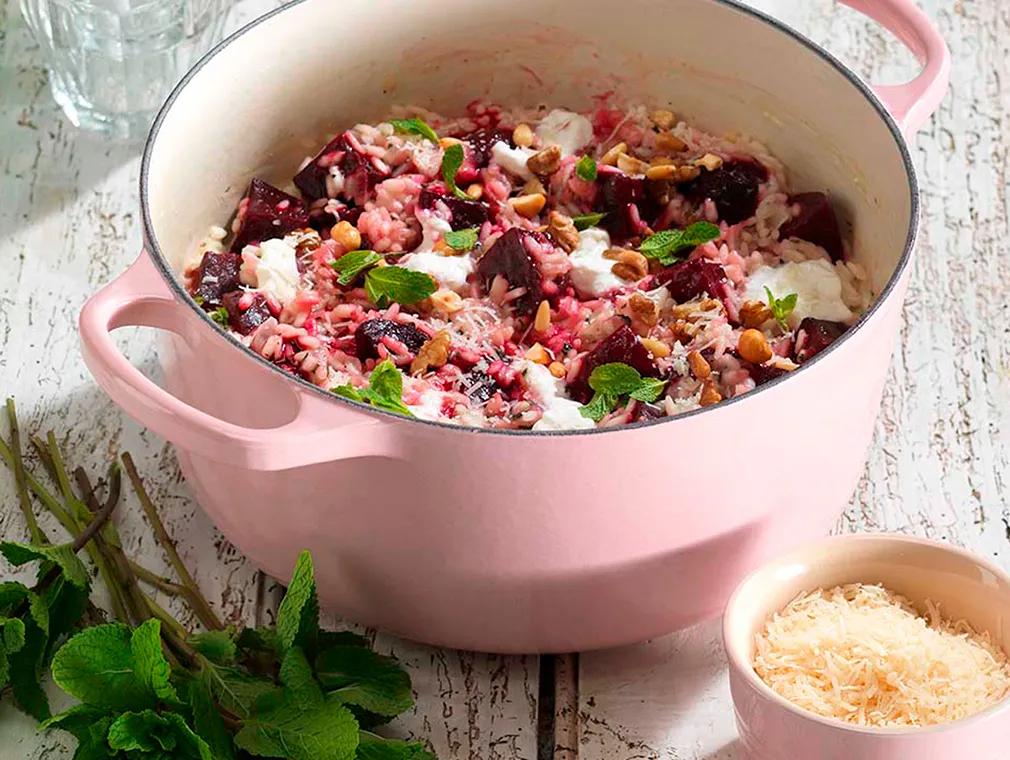 Roasted Beetroot Risotto