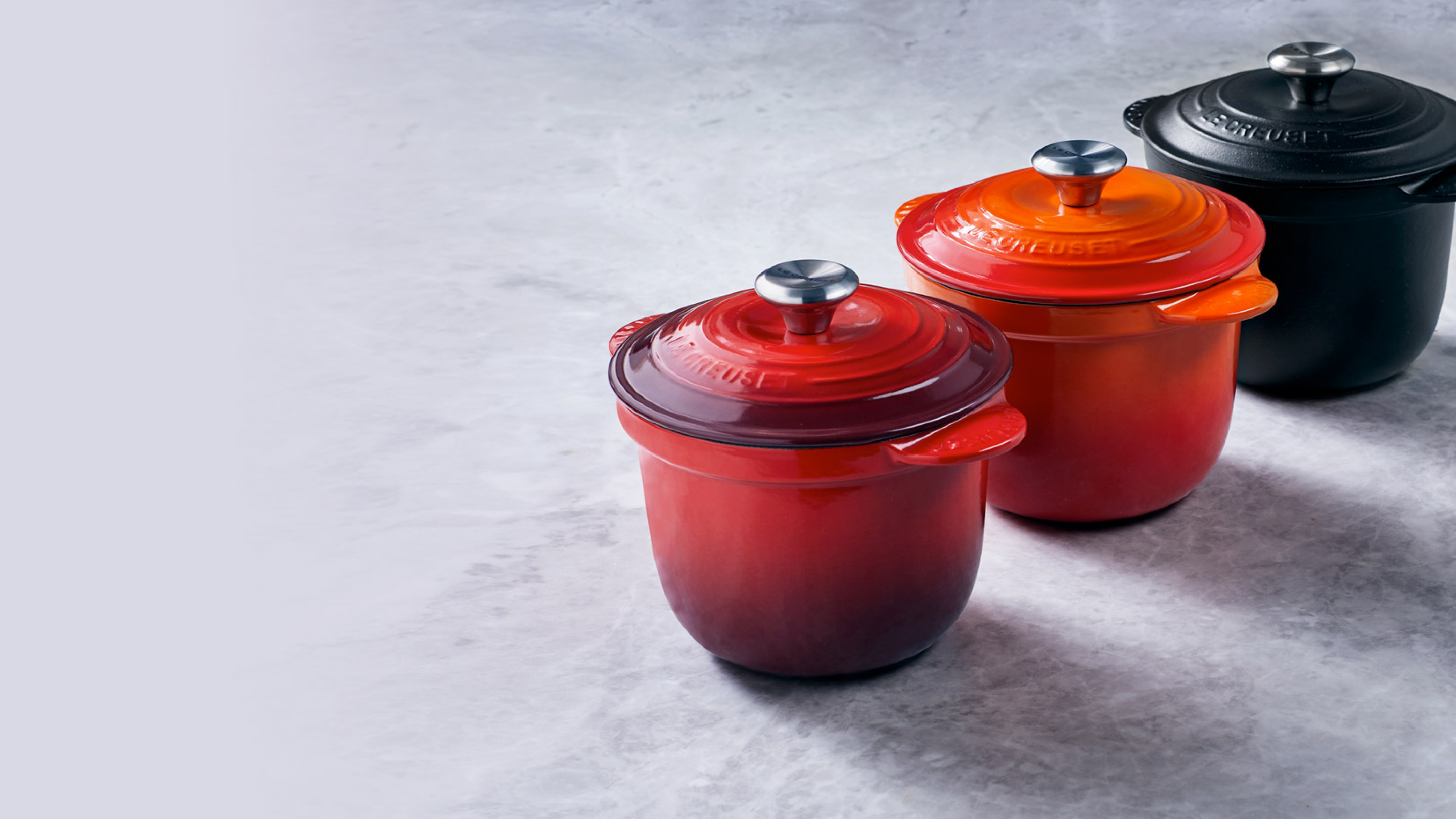 Le Creuset Volcanic Cast Iron Cocotte Every 18cm Rice Pot With Inner L –  Queenspree