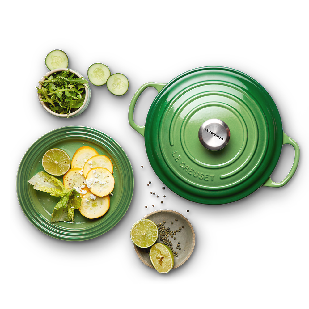 Introducing Le Creuset - Bamboo Green