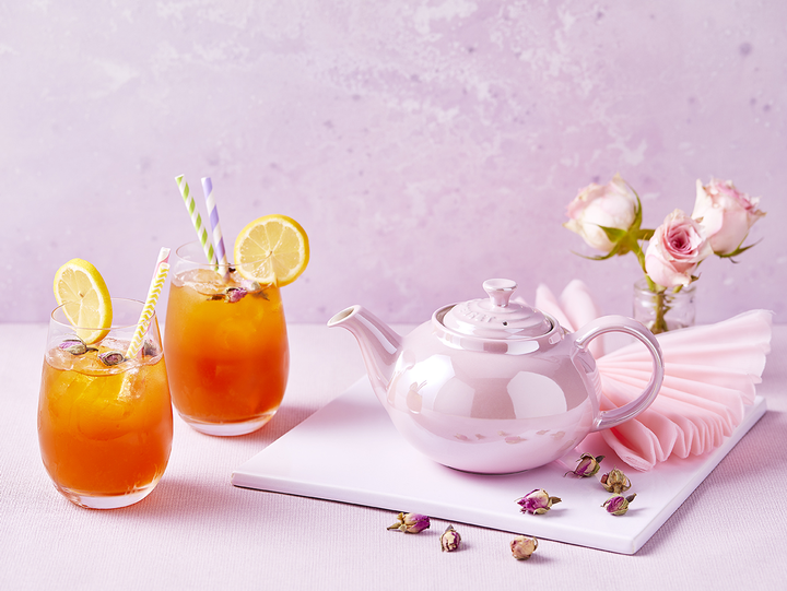 ‘Tea’tails - Sparkling Peach Melba Iced Tea