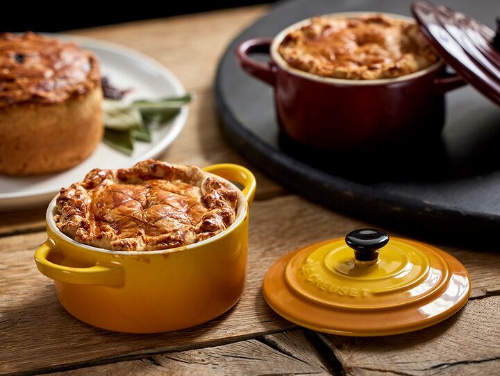 Caramelised Onion and Sausage Pies